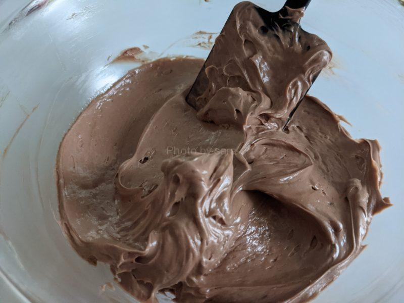 ダブルチョコレートパウンドケーキ　レシピ　バレンタイン