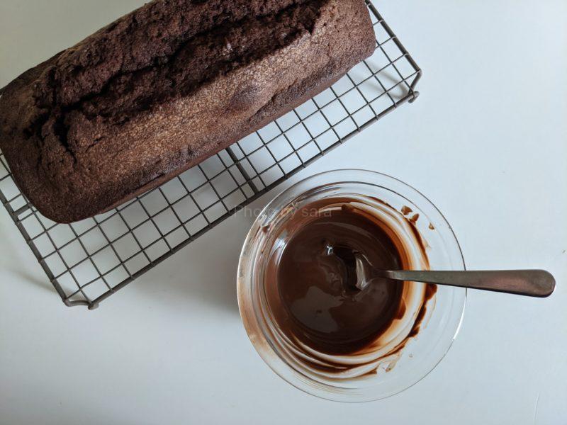 Wチョコレートパウンドケーキ　簡単レシピ　バレンタイン