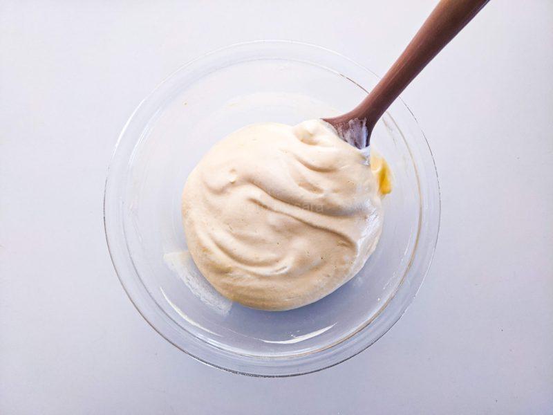 いちごのスフレパンケーキ　簡単レシピ　ふわふわにできる作り方